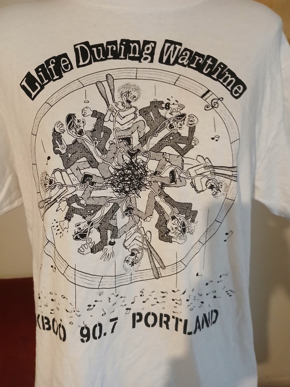 Life During Wartime KBOO Portland Alternative Radio T-shirt
